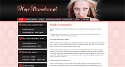 Desktop Screenshot of mojepaznokcie.pl